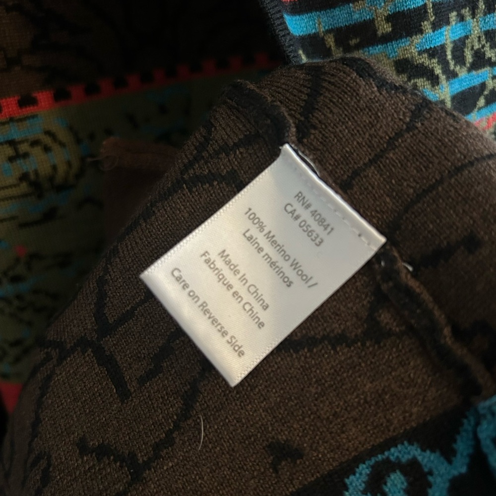 Stylish Brown Patterned Vest - image 6